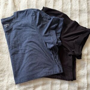 Tek Gear Blue and Black Short Sleeve Tees Set of 2 Size XL